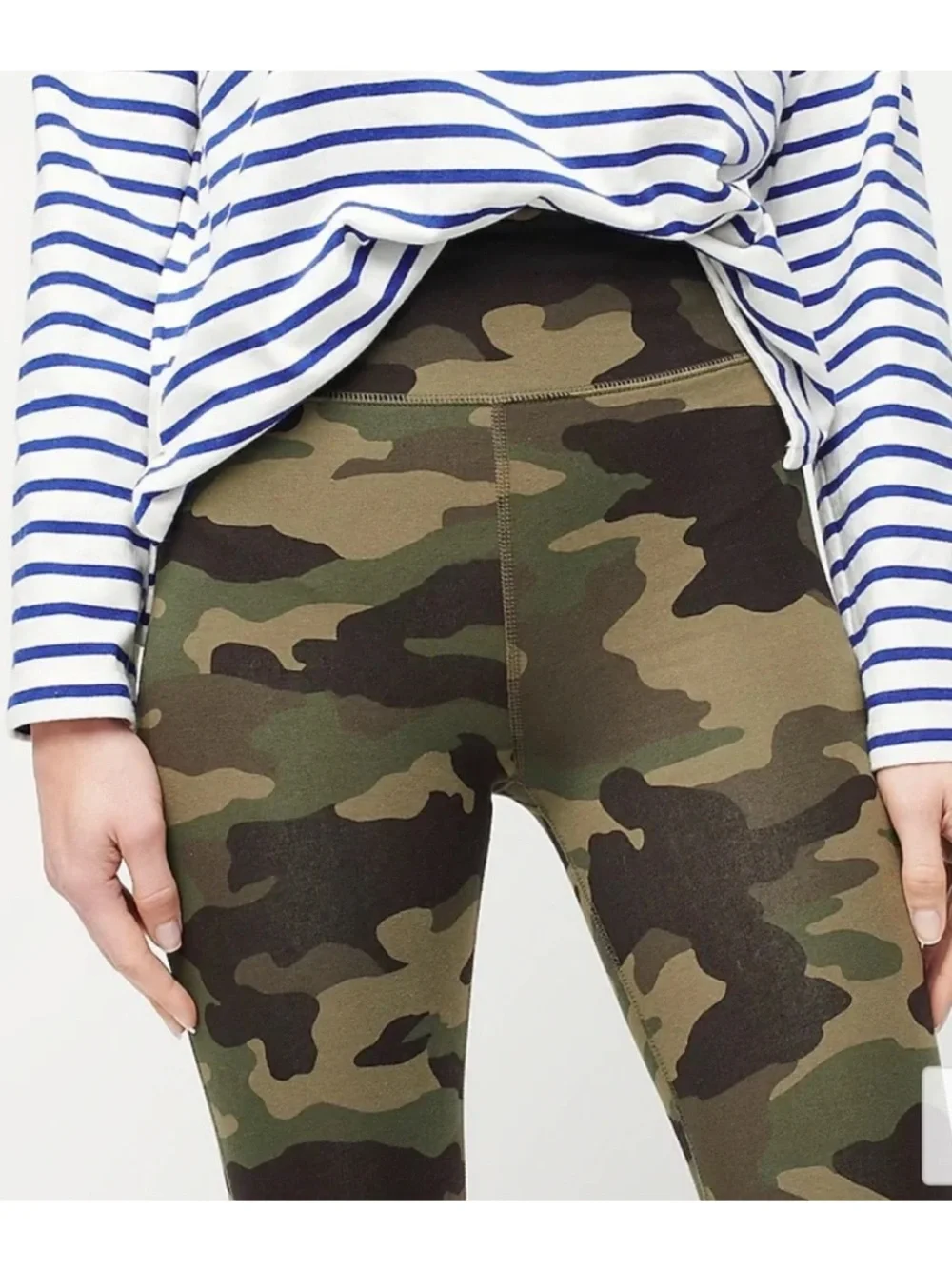Jcrew Camo Print High-Waist Leggings size medium